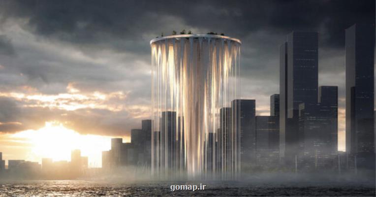 طراحی برج آسمانی معلق در چین