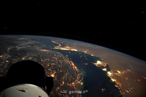 تازه ترین تصویر خلیج فارس از منظر ایستگاه فضایی بین المللی