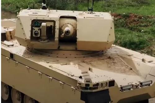 تولید تانک رباتیک هوشمند در میدان نبرد
