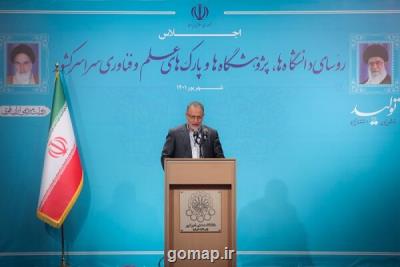 بودجه پارک های علم و فناوری در سال 1402 حداقل دو برابر شود