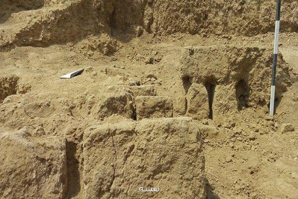 بقایای یک بنای یادمانی مهم در ارتباط با دوره اشکانی کشف شد