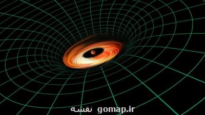 هابل یك ساختار غیر ممكن را اطراف یك سیاه چاله شناسایی كرد