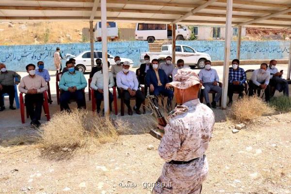 میدان تیر جهادگران كهگیلویه و بویراحمد به مناسبت چهلمین سالگرد تاسیس جهاددانشگاهی