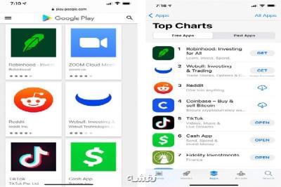 استقبال بی سابقه از اپلیكیشن های سرمایه گذاری مالی