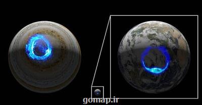 منشا تولید شفق های قطبی فرابنفش مشتری مشخص شد